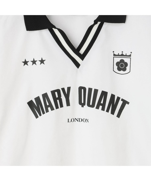 MARY QUANT(マリークワント)の「FOOTBALLコレクションデザイン プルオーバー(Tシャツ/カットソー・レディース・ホワイト/ブルー/ベージュ・M)」の11枚目の写真