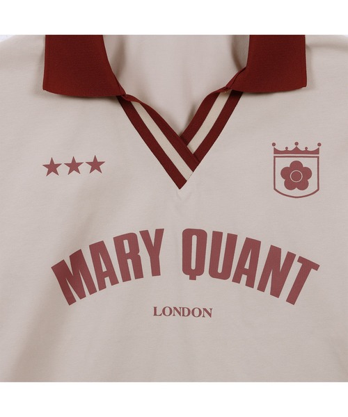MARY QUANT(マリークワント)の「FOOTBALLコレクションデザイン プルオーバー(Tシャツ/カットソー・レディース・ホワイト/ブルー/ベージュ・M)」の18枚目の写真