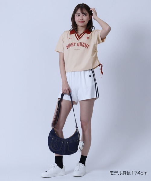MARY QUANT(マリークワント)の「FOOTBALLコレクションデザイン プルオーバー(Tシャツ/カットソー・レディース・ホワイト/ブルー/ベージュ・M)」の20枚目の写真