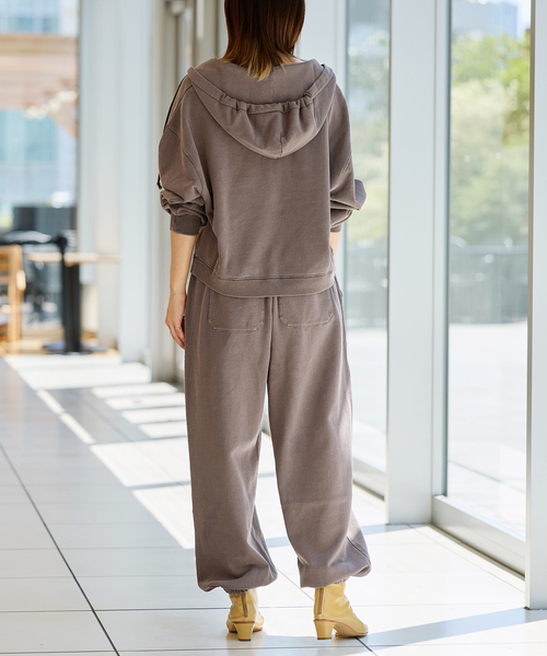 IENA LA BOUCLE(イエナラブークル)の「IENA LA BOUCLE ピグメントバイオジップパーカー(パーカー・レディース・ピンク/グレー/ブラウン・FREE)」の7枚目の写真