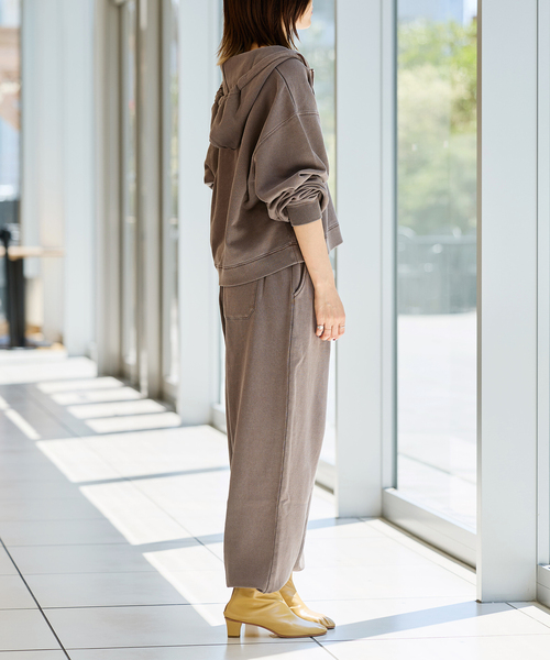 IENA LA BOUCLE(イエナラブークル)の「IENA LA BOUCLE ピグメントバイオジップパーカー(パーカー・レディース・ピンク/グレー/ブラウン・FREE)」の8枚目の写真