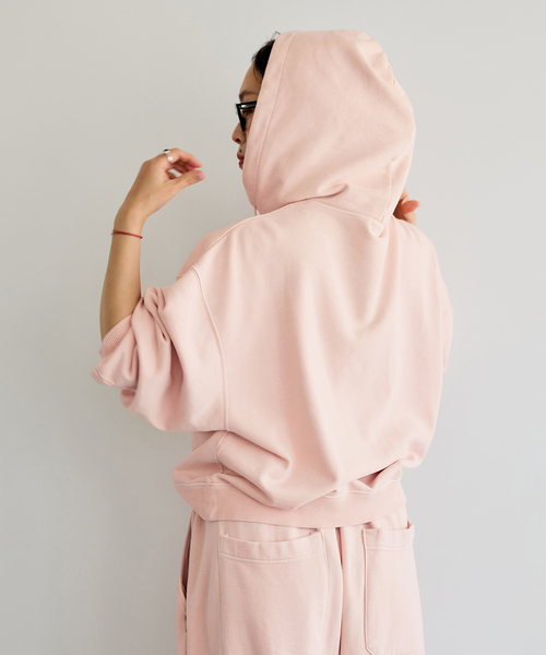 IENA LA BOUCLE(イエナラブークル)の「IENA LA BOUCLE ピグメントバイオジップパーカー(パーカー・レディース・ピンク/グレー/ブラウン・FREE)」の12枚目の写真