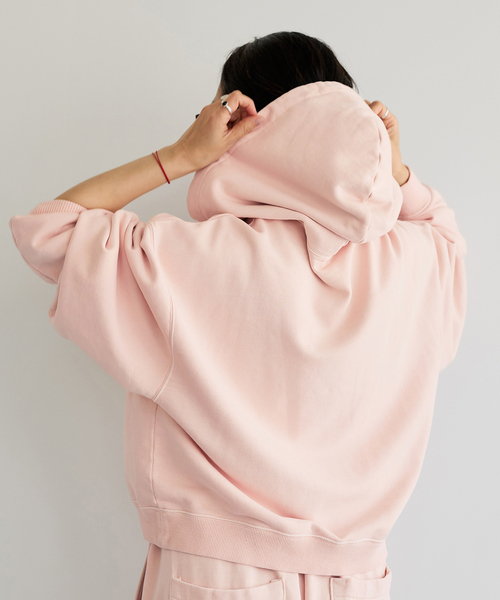 IENA LA BOUCLE(イエナラブークル)の「IENA LA BOUCLE ピグメントバイオジップパーカー(パーカー・レディース・ピンク/グレー/ブラウン・FREE)」の13枚目の写真