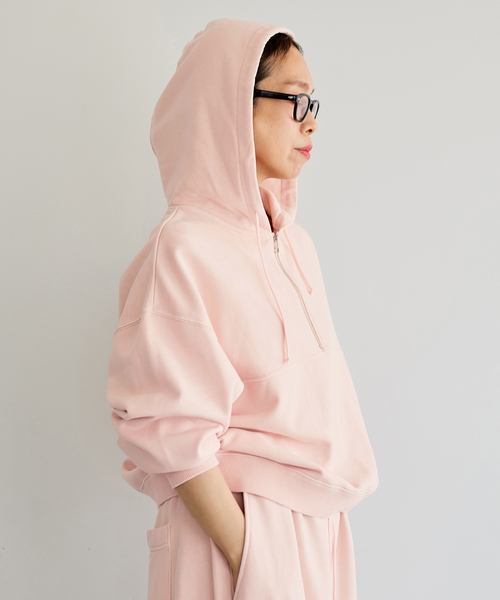 IENA LA BOUCLE(イエナラブークル)の「IENA LA BOUCLE ピグメントバイオジップパーカー(パーカー・レディース・ピンク/グレー/ブラウン・FREE)」の14枚目の写真