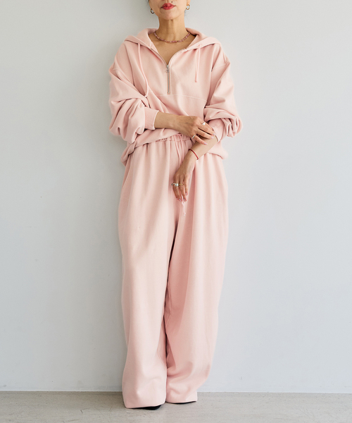 IENA LA BOUCLE(イエナラブークル)の「IENA LA BOUCLE ピグメントバイオジップパーカー(パーカー・レディース・ピンク/グレー/ブラウン・FREE)」の16枚目の写真