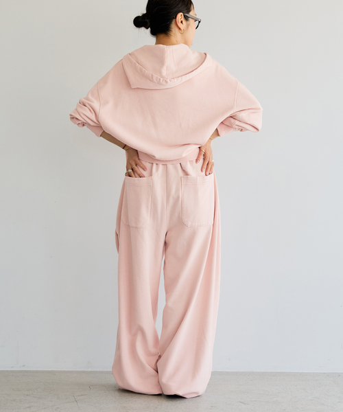 IENA LA BOUCLE(イエナラブークル)の「IENA LA BOUCLE ピグメントバイオジップパーカー(パーカー・レディース・ピンク/グレー/ブラウン・FREE)」の18枚目の写真