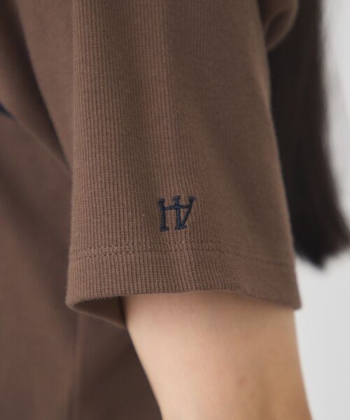 AMERICAN HOLIC(アメリカンホリック)の「【2点セット】配色キャミ+Tシャツ(Tシャツ/カットソー・レディース・ネイビー/ブラウン/レッド・M/L)」の16枚目の写真