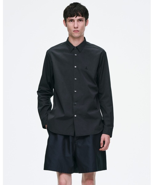 SOPHNET.（ソフネット）の「CHAMBRAY REGULAR-FIT SHIRT（シャツ/ブラウス・メンズ・ブラウン/ホワイト/ブルー/ブラック・1/2/3/4）」の7枚目の写真