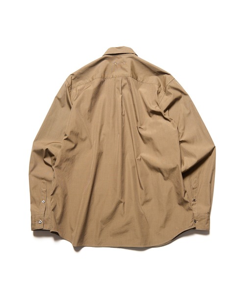 SOPHNET.（ソフネット）の「CHAMBRAY REGULAR-FIT SHIRT（シャツ/ブラウス・メンズ・ブラウン/ホワイト/ブルー/ブラック・1/2/3/4）」の8枚目の写真