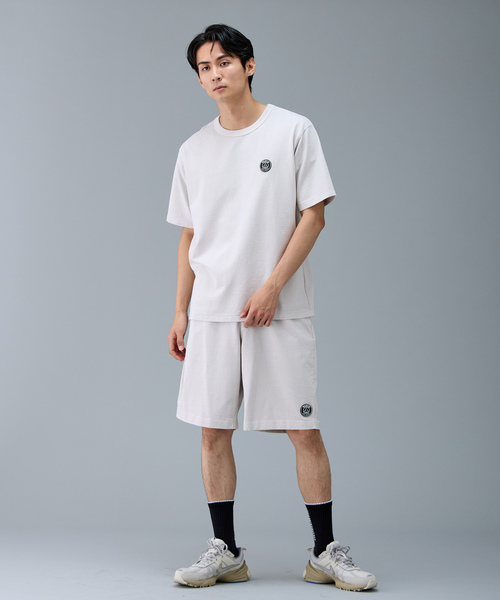 PARIS SAINT-GERMAIN（パリサンジェルマン）の「【Paris Saint-Germain / パリ・サン＝ジェルマン】 JP PIGMENT CREST SHORTS（その他パンツ・メンズ・ベージュ/ブラック系その他/ピンク・SMALL/MEDIUM/LARGE）」の10枚目の写真