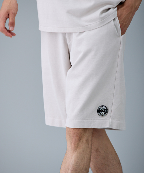 PARIS SAINT-GERMAIN（パリサンジェルマン）の「【Paris Saint-Germain / パリ・サン＝ジェルマン】 JP PIGMENT CREST SHORTS（その他パンツ・メンズ・ベージュ/ブラック系その他/ピンク・SMALL/MEDIUM/LARGE）」の11枚目の写真