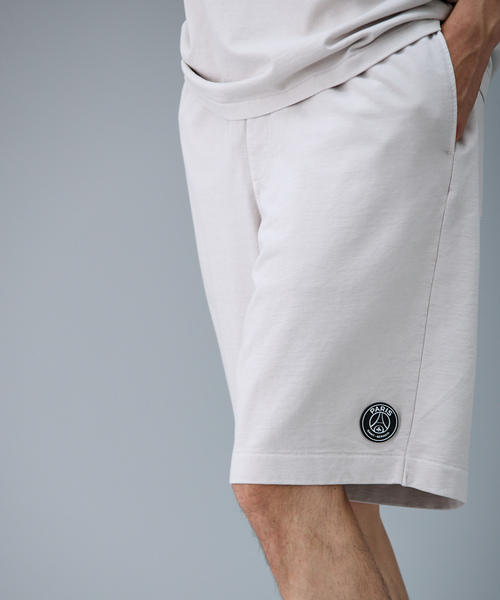 PARIS SAINT-GERMAIN（パリサンジェルマン）の「【Paris Saint-Germain / パリ・サン＝ジェルマン】 JP PIGMENT CREST SHORTS（その他パンツ・メンズ・ベージュ/ブラック系その他/ピンク・SMALL/MEDIUM/LARGE）」の12枚目の写真