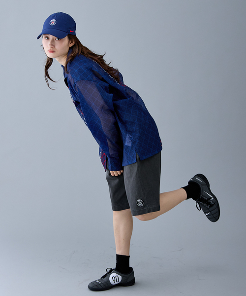 PARIS SAINT-GERMAIN（パリサンジェルマン）の「【Paris Saint-Germain / パリ・サン＝ジェルマン】 JP PIGMENT CREST SHORTS（その他パンツ・メンズ・ベージュ/ブラック系その他/ピンク・SMALL/MEDIUM/LARGE）」の18枚目の写真