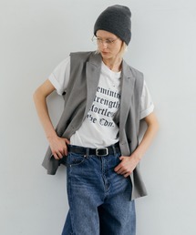 OVER SIZE DESIGN VEST/オーバーサイズデザインベスト