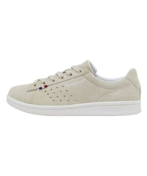 le coq sportif(ルコックスポルティフ)の「le coq sportif /ルコックスポルティフ ラ ローラン LE(天然皮革) クラッシックタイプ軽量シューズ(スニーカー・メンズ・ブラック/ベージュ/グレー×ホワイト・23cm/24cm/24.5cm/25.5cm/26cm/26.5cm/27cm/22.5㎝/23.5cm/25cm/27.5cm)」の19枚目の写真