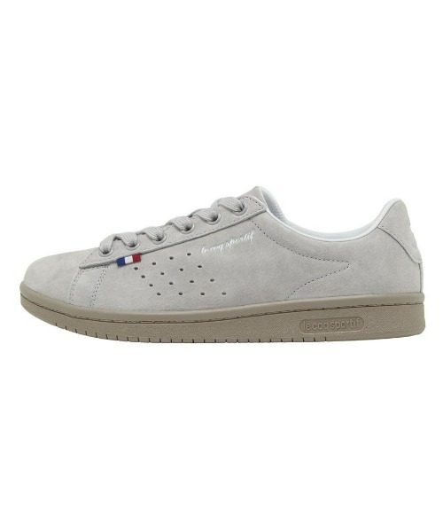 le coq sportif(ルコックスポルティフ)の「le coq sportif /ルコックスポルティフ ラ ローラン LE(天然皮革) クラッシックタイプ軽量シューズ(スニーカー・メンズ・ブラック/ベージュ/グレー×ホワイト・23cm/24cm/24.5cm/25.5cm/26cm/26.5cm/27cm/22.5㎝/23.5cm/25cm/27.5cm)」の16枚目の写真