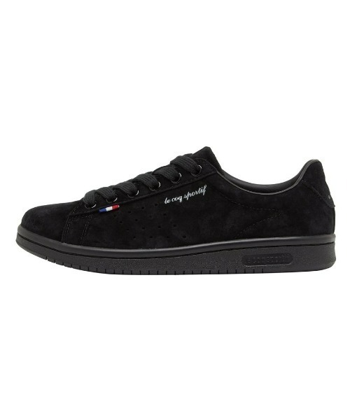 le coq sportif(ルコックスポルティフ)の「le coq sportif /ルコックスポルティフ ラ ローラン LE(天然皮革) クラッシックタイプ軽量シューズ(スニーカー・メンズ・ブラック/ベージュ/グレー×ホワイト・23cm/24cm/24.5cm/25.5cm/26cm/26.5cm/27cm/22.5㎝/23.5cm/25cm/27.5cm)」の7枚目の写真