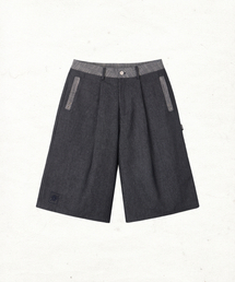 DANDEL（ダンデル）の「DD stripe denim bermuda pants (INDIGO)（その他パンツ）」