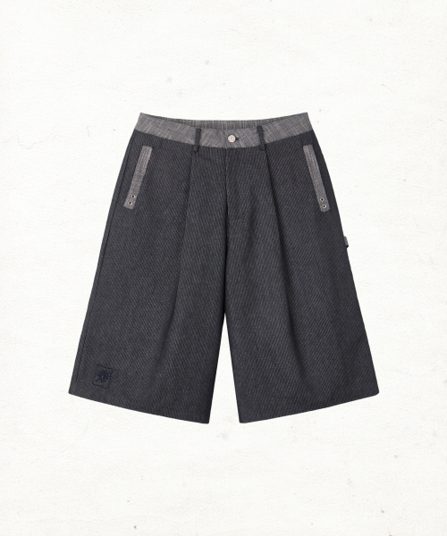 DANDEL(ダンデル)の「DD stripe denim bermuda pants (INDIGO)(その他パンツ・レディース・その他・1/2)」の1枚目の写真