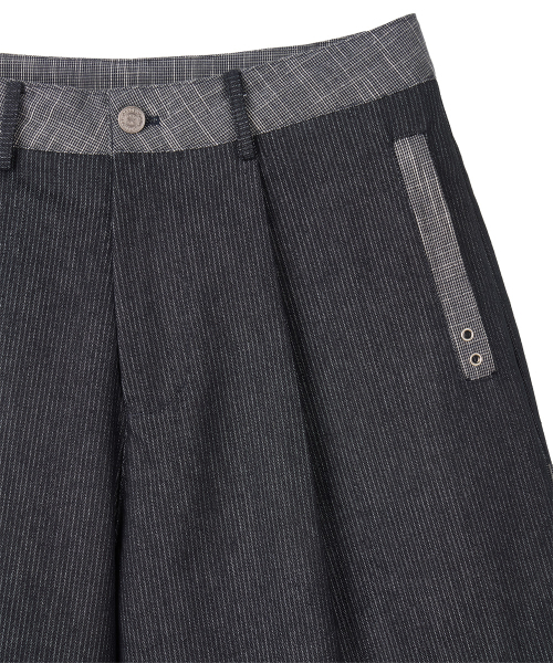 DANDEL(ダンデル)の「DD stripe denim bermuda pants (INDIGO)(その他パンツ・レディース・その他・1/2)」の3枚目の写真
