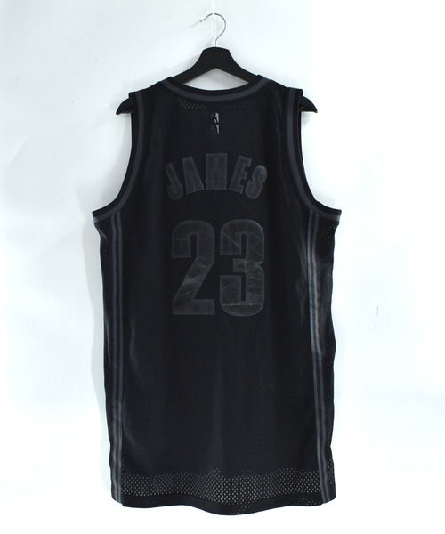 adidas(アディダス)の「【USED】adidas “NBA Cleveland Cavaliers/ LeBron James” バスケ ゲームシャツ(タンクトップ・メンズ・ブラック・LARGE)」の5枚目の写真