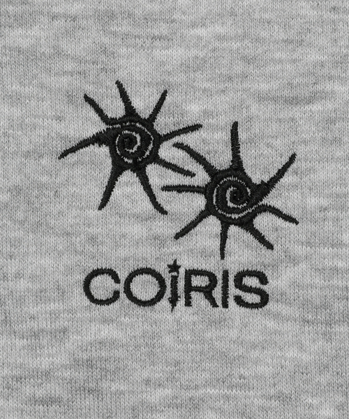 COIRIS(コイリス)の「スモールロゴフードティー(3カラー)(パーカー・レディース・グレー系/チャコール/ブラック・FREE)」の5枚目の写真