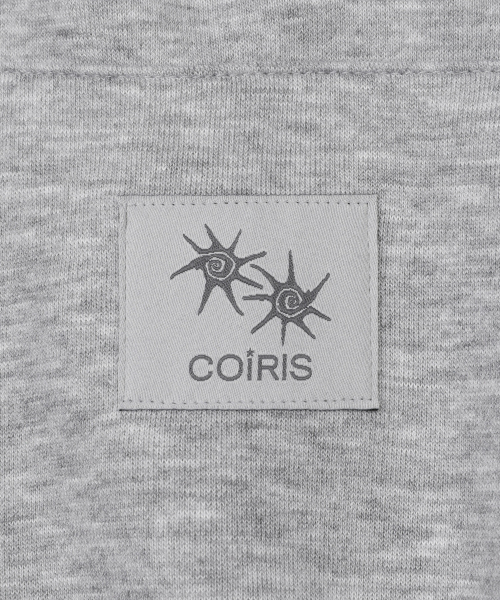 COIRIS(コイリス)の「スモールロゴフードティー(3カラー)(パーカー・レディース・グレー系/チャコール/ブラック・FREE)」の6枚目の写真