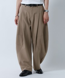 RAGEBLUE | DESIGN SEAM WIDE CURVE PANTS/デザインシームワイドカーブパンツ(スラックス)