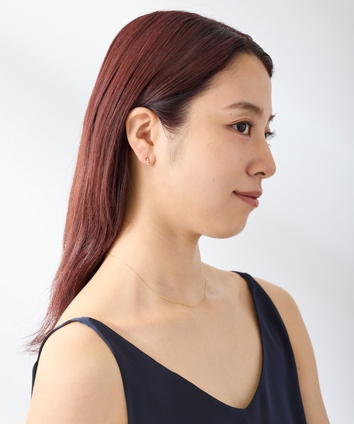 CALIN STANDARD(カリンスタンダード)の「◆金属アレルギー対応◆◆made in japan◆【純金厚メッキ】トリプルキュービックジルコニア 極小ミニマル ループフィットイヤリング(イヤリング・レディース・シルバー/ゴールド/ピンクゴールド・FREE)」の12枚目の写真