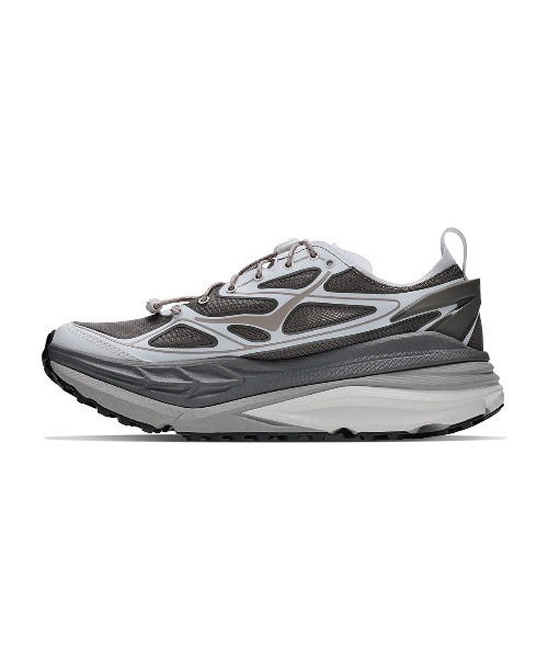HOKA(ホカ)の「HOKA STINSON ONE 7(ホカ スティンソン ONE 7)(スニーカー・メンズ・グレー系・27.5cm/28cm/28.5cm/29cm/24.5cm/25cm/25.5cm/26cm/26.5cm/27cm/23cm/23.5cm/24cm)」の2枚目の写真