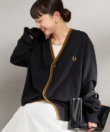 FRED PERRY | 【WEB先行予約】[FRED PERRY/フレッドペリー] Vネック クラシックニットカーディガン(WEB限定)(カーディガン/ボレロ)