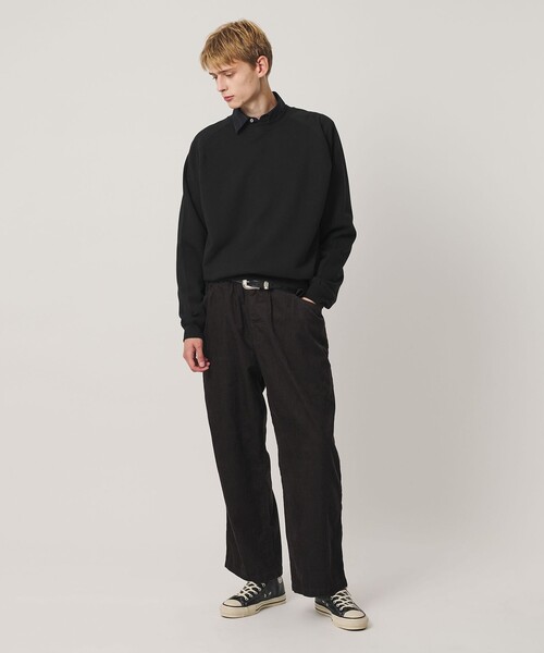 BEAUTY&YOUTH UNITED ARROWS(ビューティーアンドユースユナイテッドアローズ)の「【WEB限定】ラグラン スウェット(スウェット・メンズ・レッド/ブラック/ライトグレー/クリーム/ライトピンク・S/M/L)」の8枚目の写真
