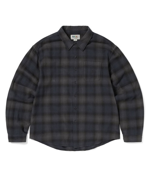 thisisneverthat(ディスイズネバーザット)の「GD Lightning Bear Plaid Shirt(シャツ/ブラウス・メンズ・ネイビー/バーガンディー/パープル・XL/L/M/S)」の2枚目の写真