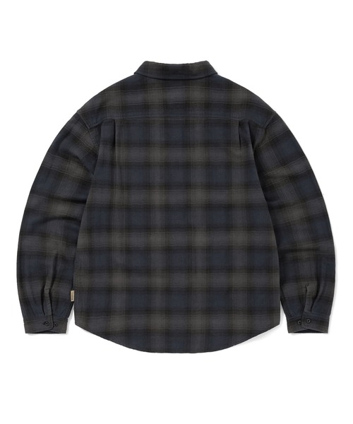 thisisneverthat(ディスイズネバーザット)の「GD Lightning Bear Plaid Shirt(シャツ/ブラウス・メンズ・ネイビー/バーガンディー/パープル・XL/L/M/S)」の8枚目の写真