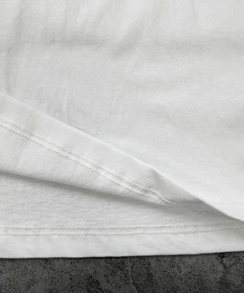 YACA(ヤーカ)の「Loose Fit Print Tee/ルーズフィットプリントTシャツ(Tシャツ/カットソー・レディース・グレー/ホワイト/ブラック・FREE)」の19枚目の写真