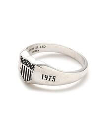 《AVIREX by J.H.M CO.,LTD.》VARSITY EMBLEM SIGNET RING / バーシティー エンブレム シグネットリング / アヴィレックス / JAM HOME MADE / ジャムホームメイド