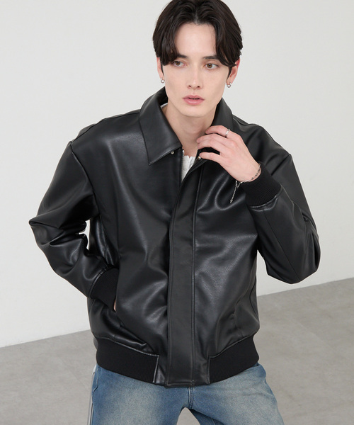 CIYOT(シヨウト)の「【CIYOT】3DシルエットショートZIPブルゾン(ブルゾン・メンズ・ブラック/ブラウン・S/M/L)」の6枚目の写真