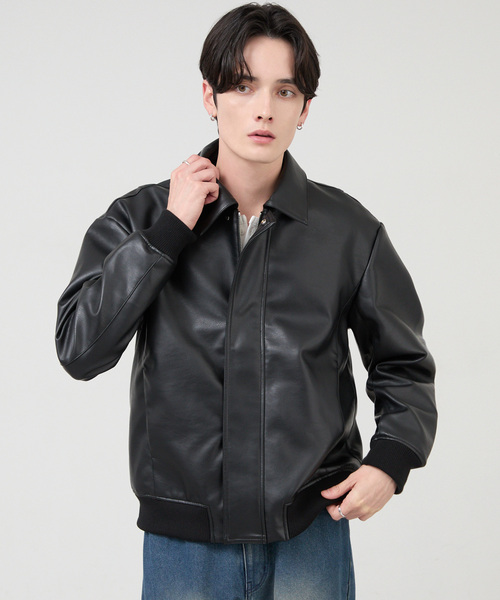 CIYOT(シヨウト)の「【CIYOT】3DシルエットショートZIPブルゾン(ブルゾン・メンズ・ブラック/ブラウン・S/M/L)」の8枚目の写真