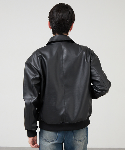 CIYOT(シヨウト)の「【CIYOT】3DシルエットショートZIPブルゾン(ブルゾン・メンズ・ブラック/ブラウン・S/M/L)」の9枚目の写真