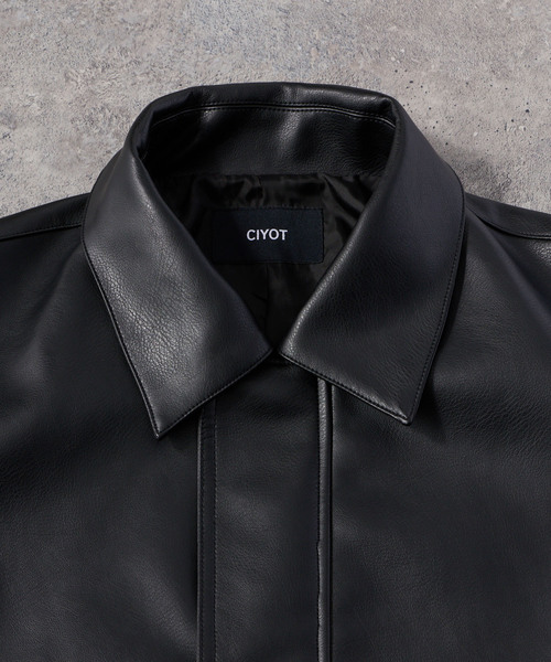 CIYOT(シヨウト)の「【CIYOT】3DシルエットショートZIPブルゾン(ブルゾン・メンズ・ブラック/ブラウン・S/M/L)」の21枚目の写真