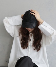 cheriella（シェリエラ）の「【cheriella】Casselini(キャセリーニ)／フラワーレースキャップ　FLOWER LACE CAP（キャップ）」