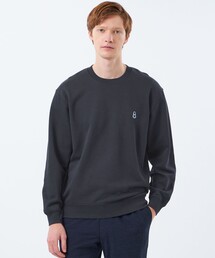 【WEB&一部店舗限定】BUCKINGHAM BEAR 10オンス裏パイル ワンポイントクルーネックスウェット
