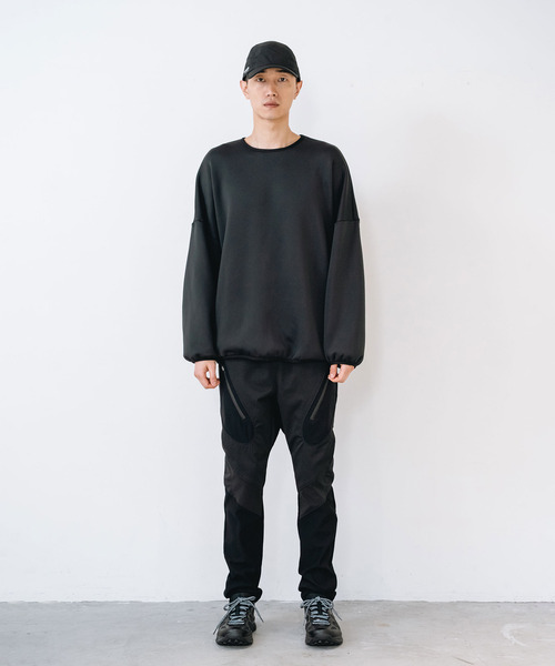 yoshiokubo（ヨシオクボ）の「yoshiokubo ヨシオクボ / RUNNING LEGGINGS ランニングレギンス / YKF26413（その他パンツ・メンズ・ブラック・3/2/1）」の2枚目の写真