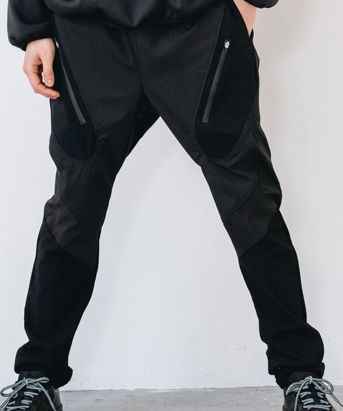 yoshiokubo（ヨシオクボ）の「yoshiokubo ヨシオクボ / RUNNING LEGGINGS ランニングレギンス / YKF26413（その他パンツ・メンズ・ブラック・3/2/1）」の8枚目の写真
