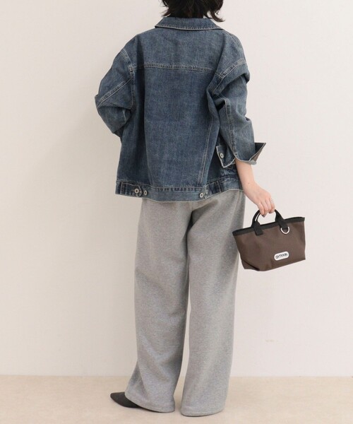 fredy emue（フレディエミュ）の「2WAYカラーデニムジャケット（デニムジャケット・レディース・ブルー/サックスブルー・38）」の6枚目の写真