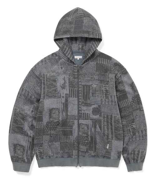 thisisneverthat(ディスイズネバーザット)の「Crazy Faded Thermal Zip Up Hoodie(パーカー・メンズ・マルチ・S/XL/L/M)」の1枚目の写真