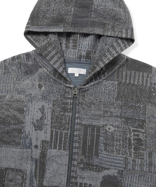 thisisneverthat(ディスイズネバーザット)の「Crazy Faded Thermal Zip Up Hoodie(パーカー・メンズ・マルチ・S/XL/L/M)」の2枚目の写真