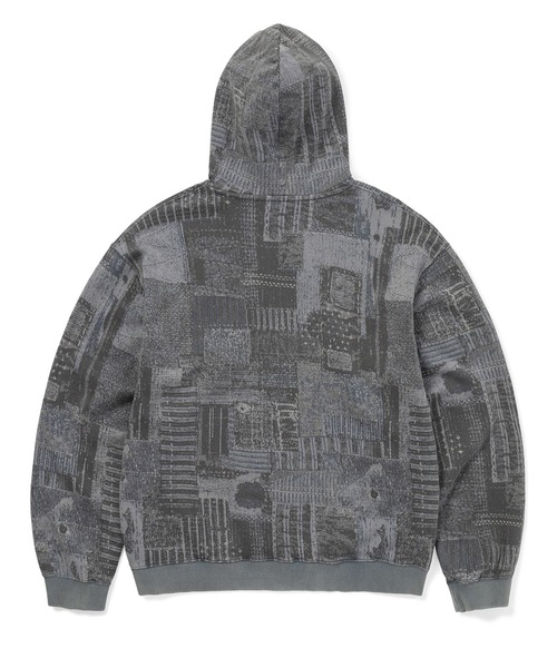thisisneverthat(ディスイズネバーザット)の「Crazy Faded Thermal Zip Up Hoodie(パーカー・メンズ・マルチ・S/XL/L/M)」の3枚目の写真
