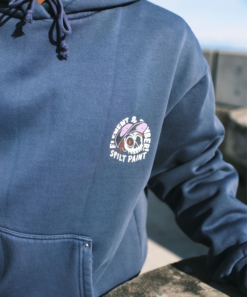 ELEMENT(エレメント)の「ELEMENT メンズ TIMBER FLOW HOODIE パーカー 【2026年秋冬モデル】/エレメントバックプリントフーディー(パーカー・メンズ・ネイビー/ブラック系その他/グレー系その他・MEDIUM/LARGE/X-LARGE)」の9枚目の写真