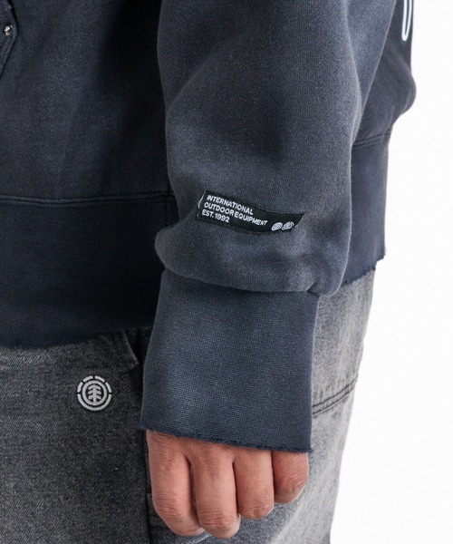 ELEMENT(エレメント)の「ELEMENT メンズ TIMBER FLOW HOODIE パーカー 【2026年秋冬モデル】/エレメントバックプリントフーディー(パーカー・メンズ・ネイビー/ブラック系その他/グレー系その他・MEDIUM/LARGE/X-LARGE)」の12枚目の写真